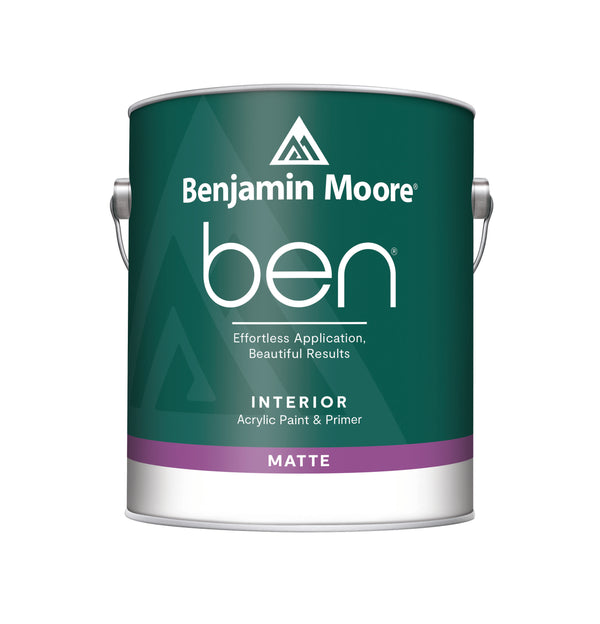 ben® Waterborne Interior Paint- Flat 625