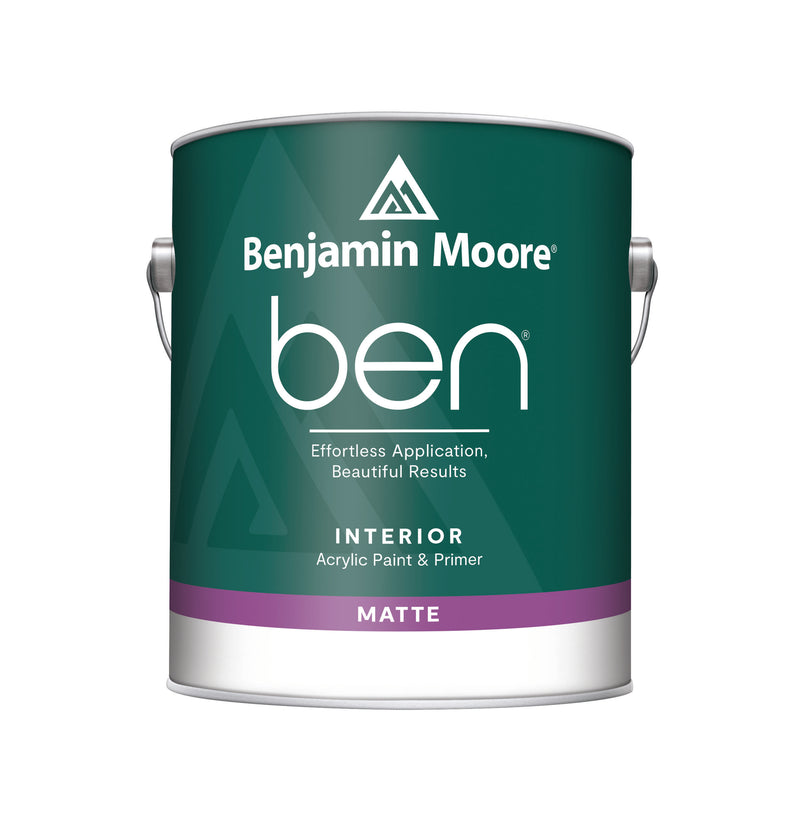 ben® Waterborne Interior Paint- Flat 625