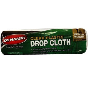 1 mil thick Medium Weight Plastic Drop Cloth