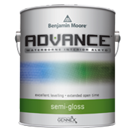 ADVANCE® Waterborne Interior Alkyd Paint - Semi-Gloss Finish 793